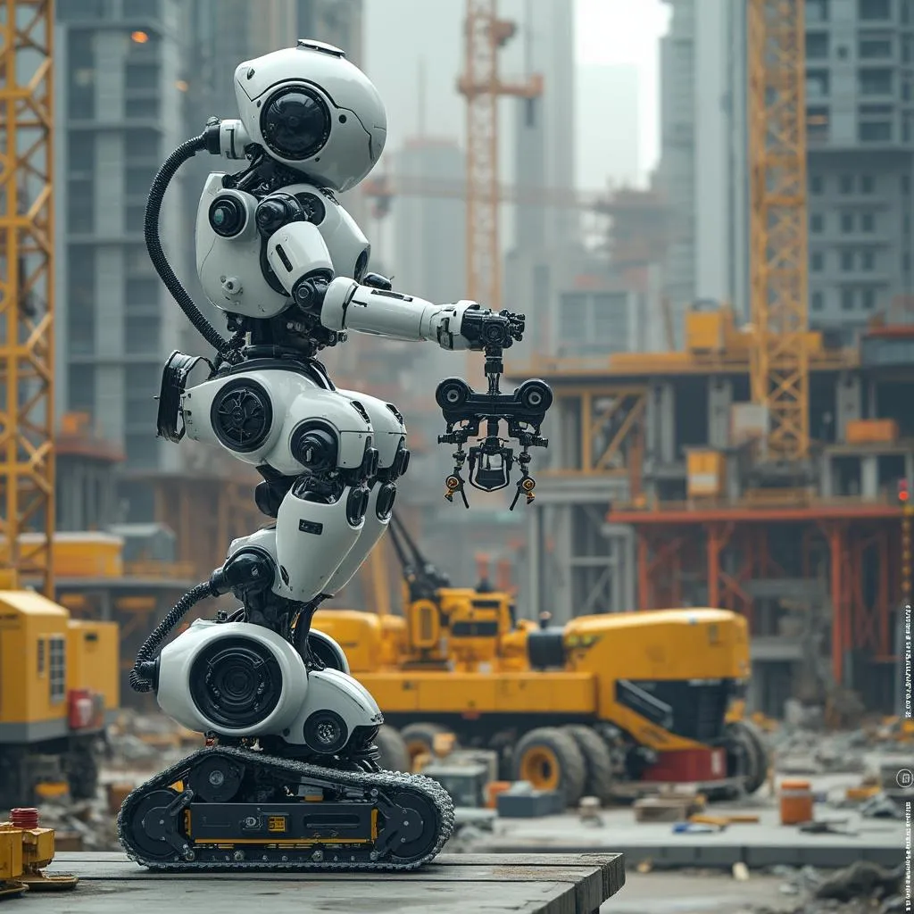Akıllı İnşaat Robotları